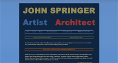 Desktop Screenshot of johnspringerarchitect.com